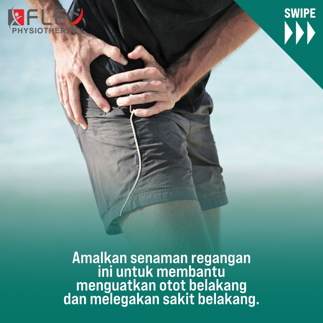 Sakit Pinggang Cuba 5 Senaman Ini Flexphysiotherapy