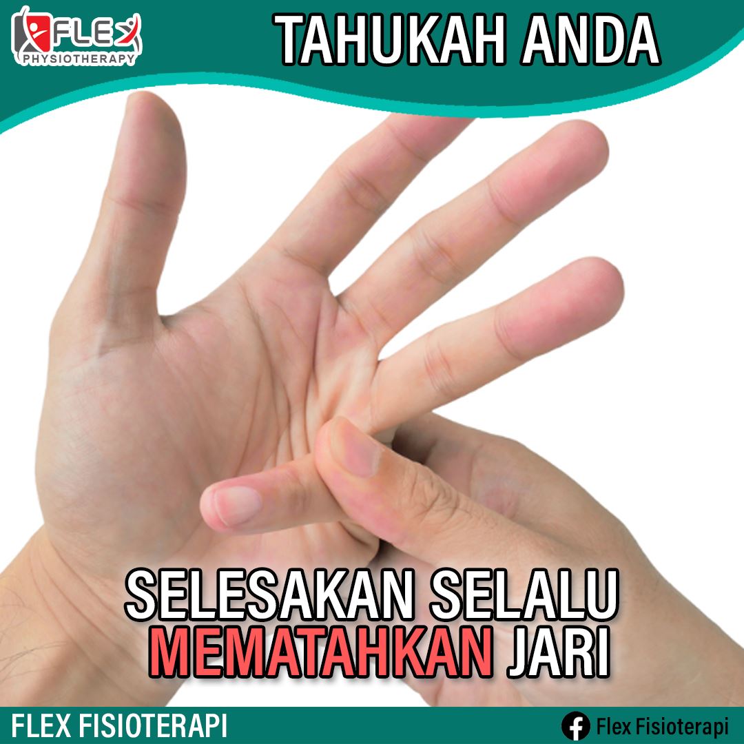 [Selesakan selalu mematahkan jari?]