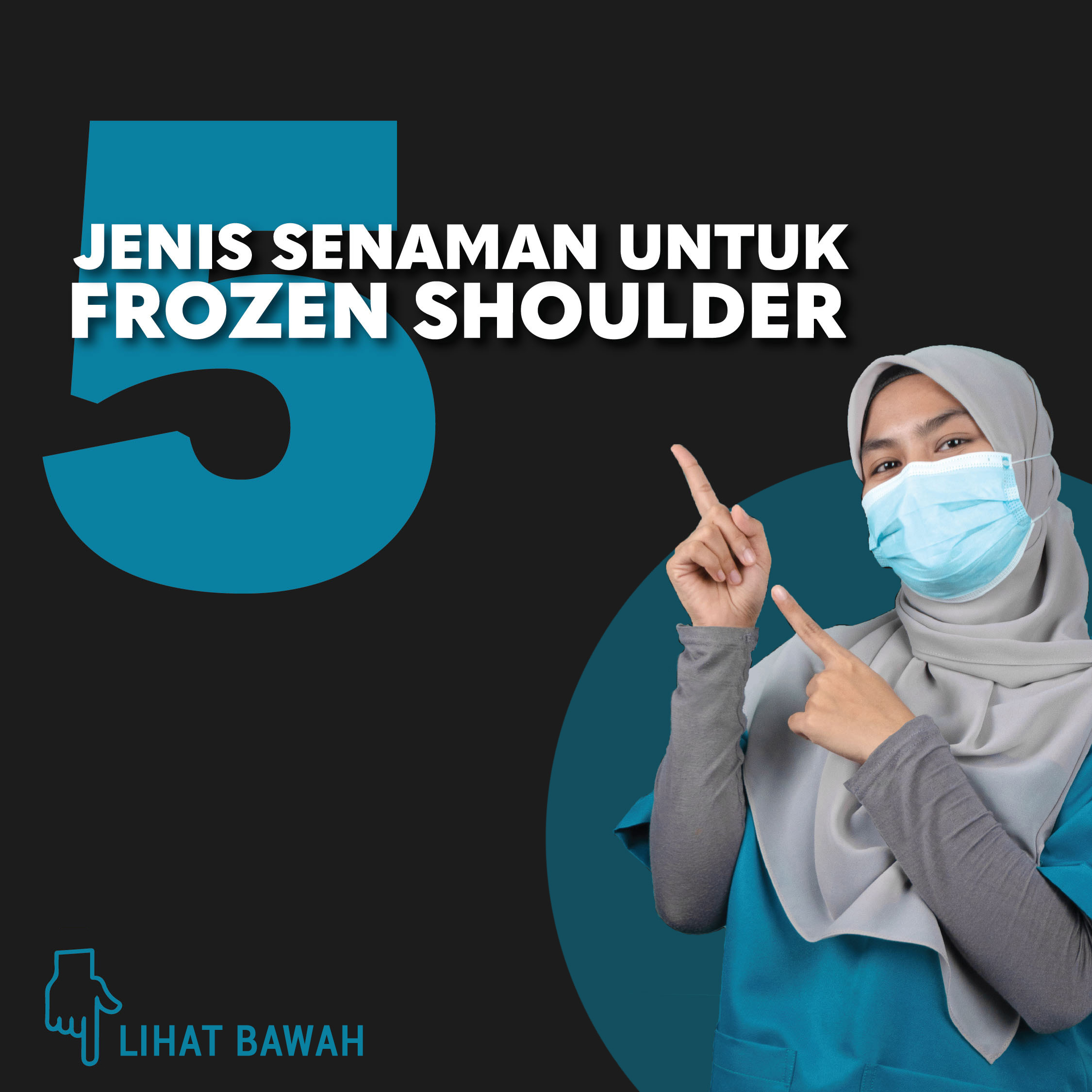 5 Jenis Senaman Untuk Frozen Shoulder