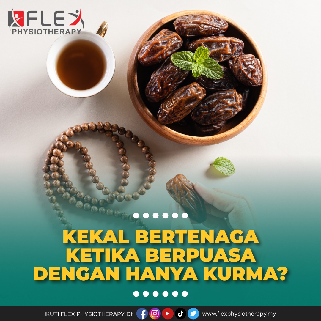 Kekal bertenaga ketika puasa dengan hanya kurma?