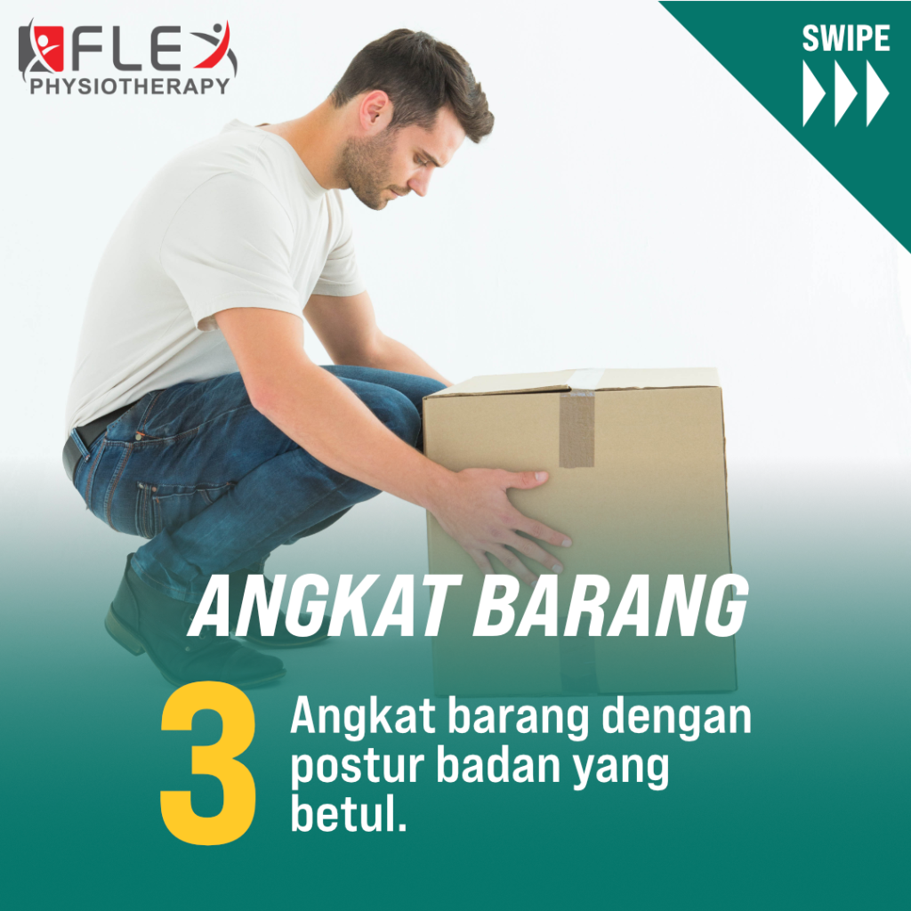 Angkat Barang Dengan Betul Elak Sakit Belakang