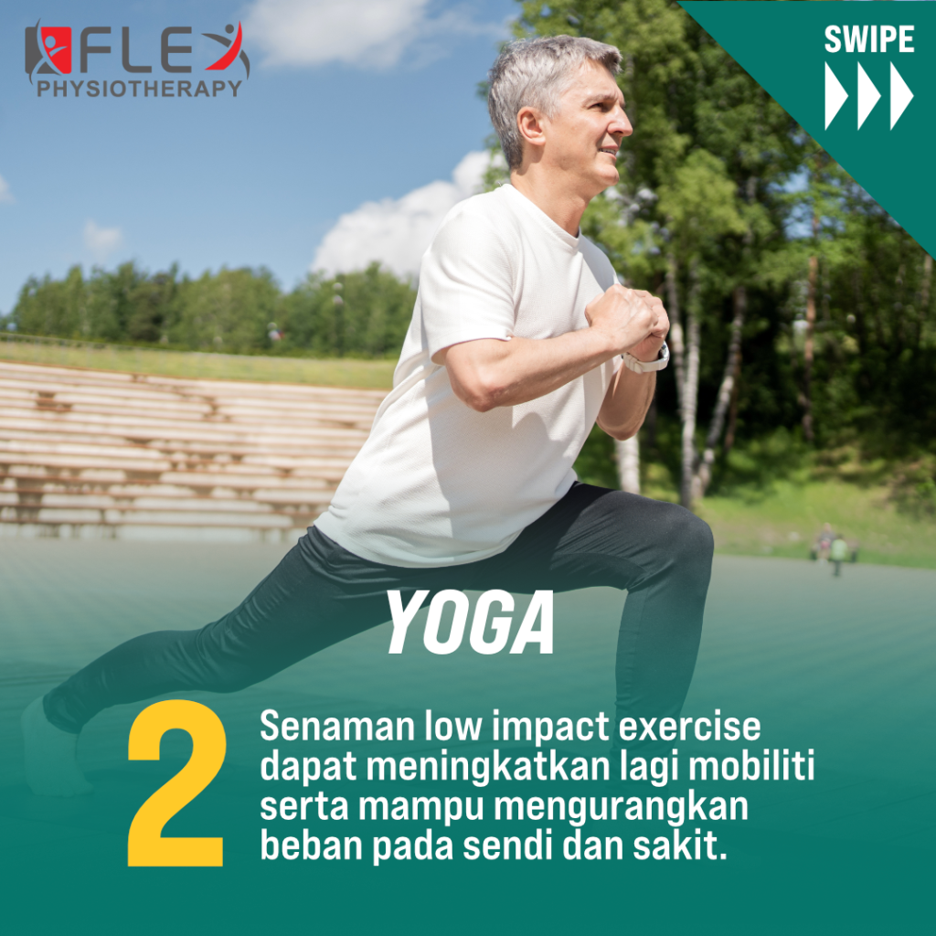 Sakit Lutut Berkurang Dengan Senaman Yoga