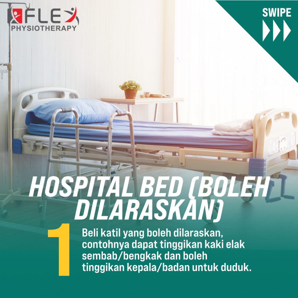 Katil Hospital Yang Boleh Dilaraskan Untuk Pesakit Strok