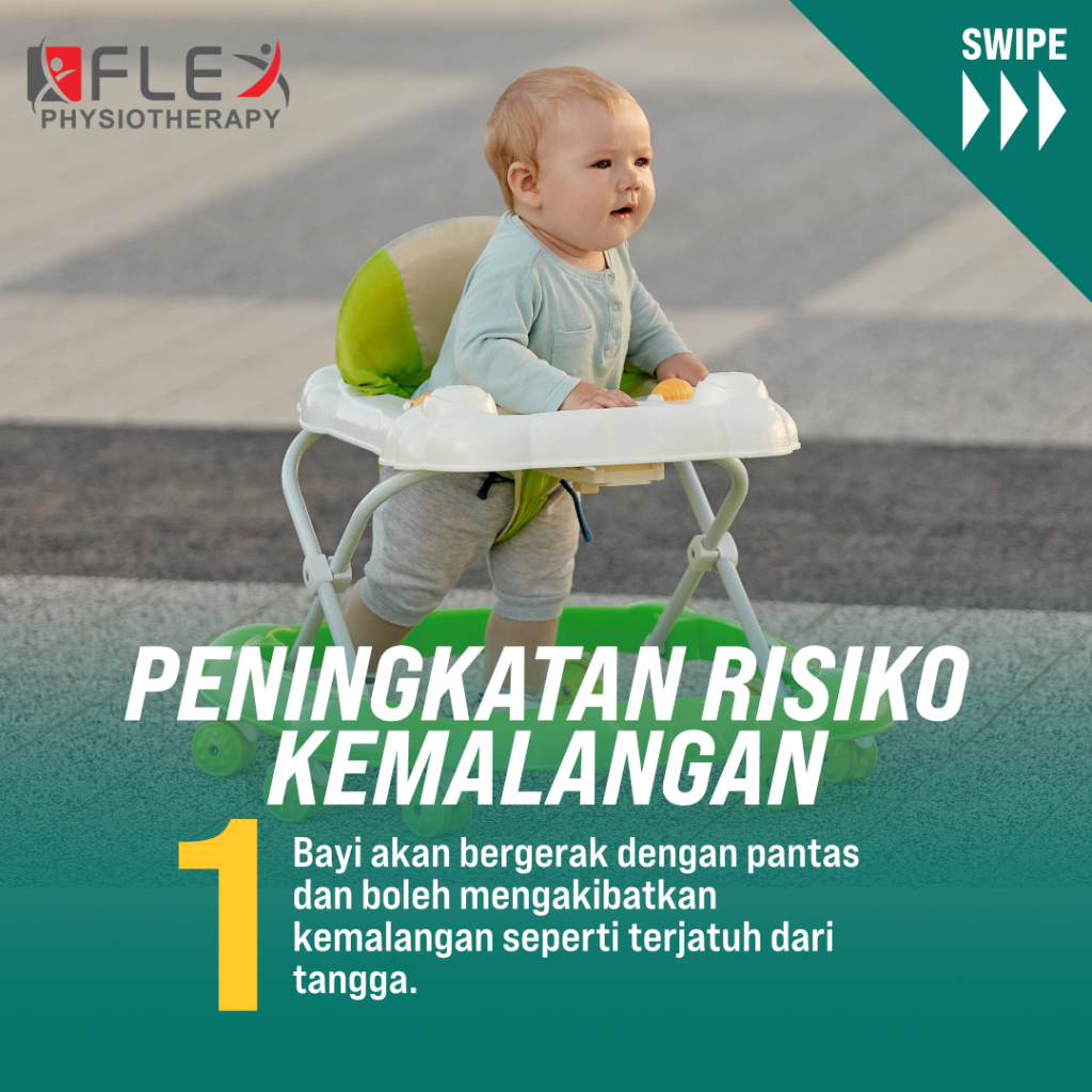 Baby Walker Meningkatkan Risiko Kemalangan