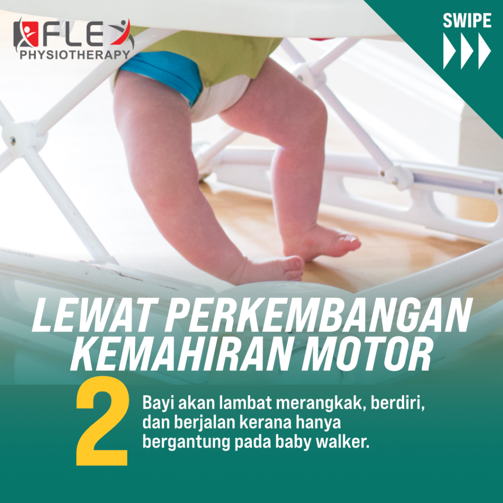 Baby Walker Melewatkan Perkembangan Kemahiran Motor