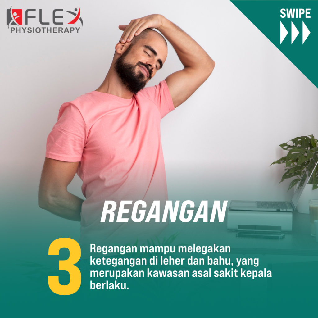 Legakan Sakit Kepala Dengan Regangan