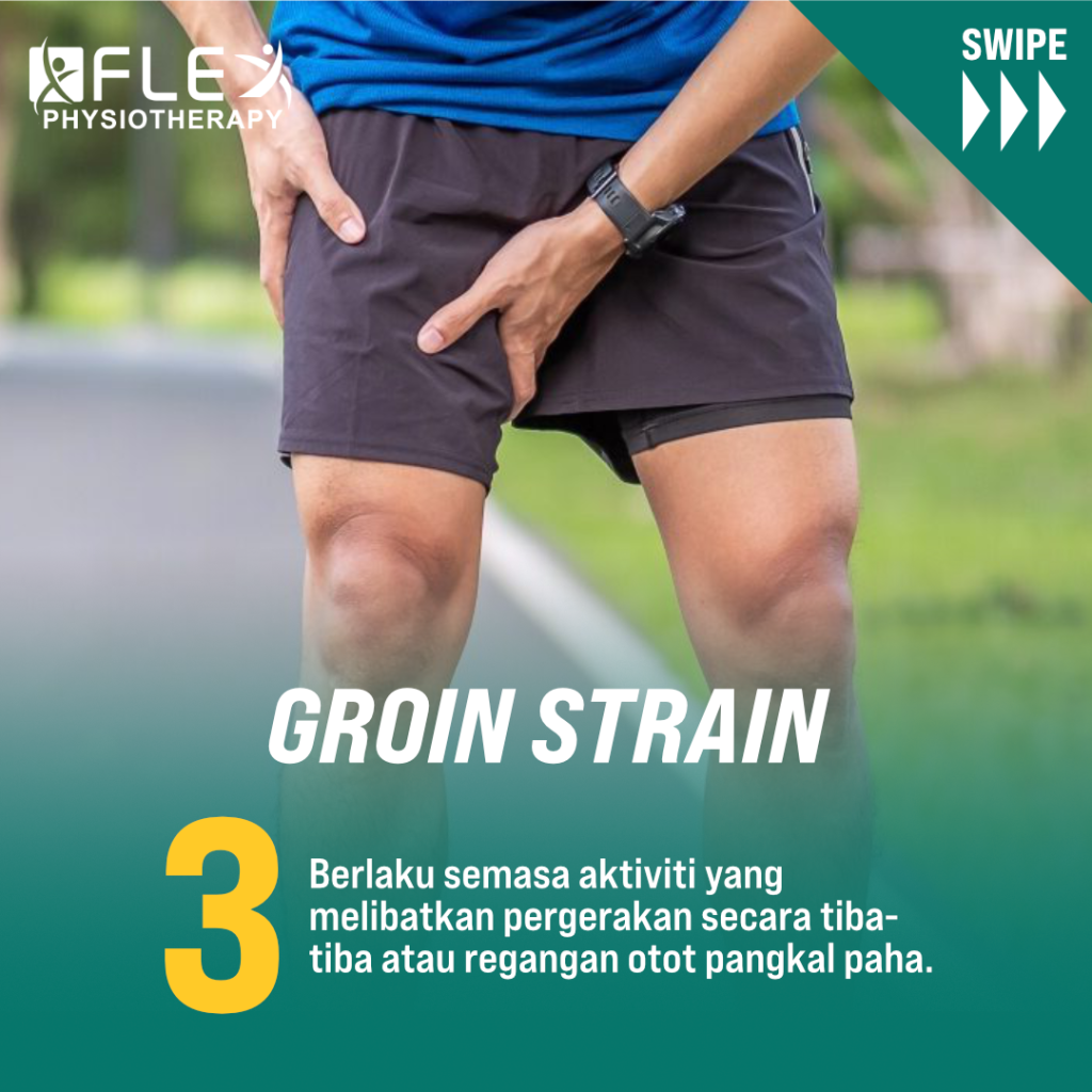 Kecederaan Sukan Groin Strain