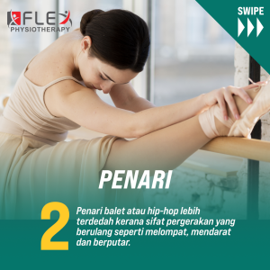 Shin Splints Menyerang Penari Juga