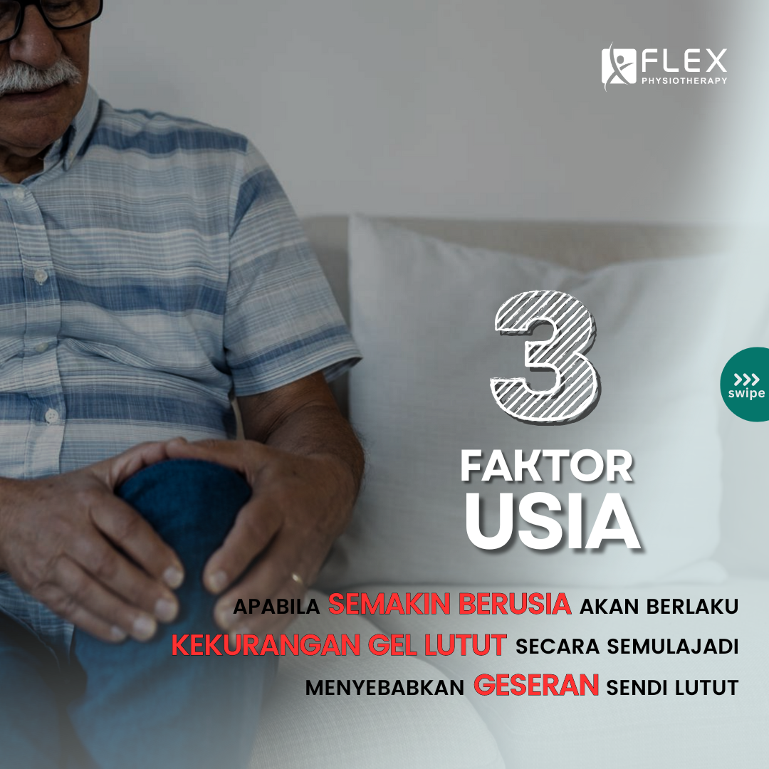 Faktor Usia Menyebabkan Sakit Lutut Terjadi