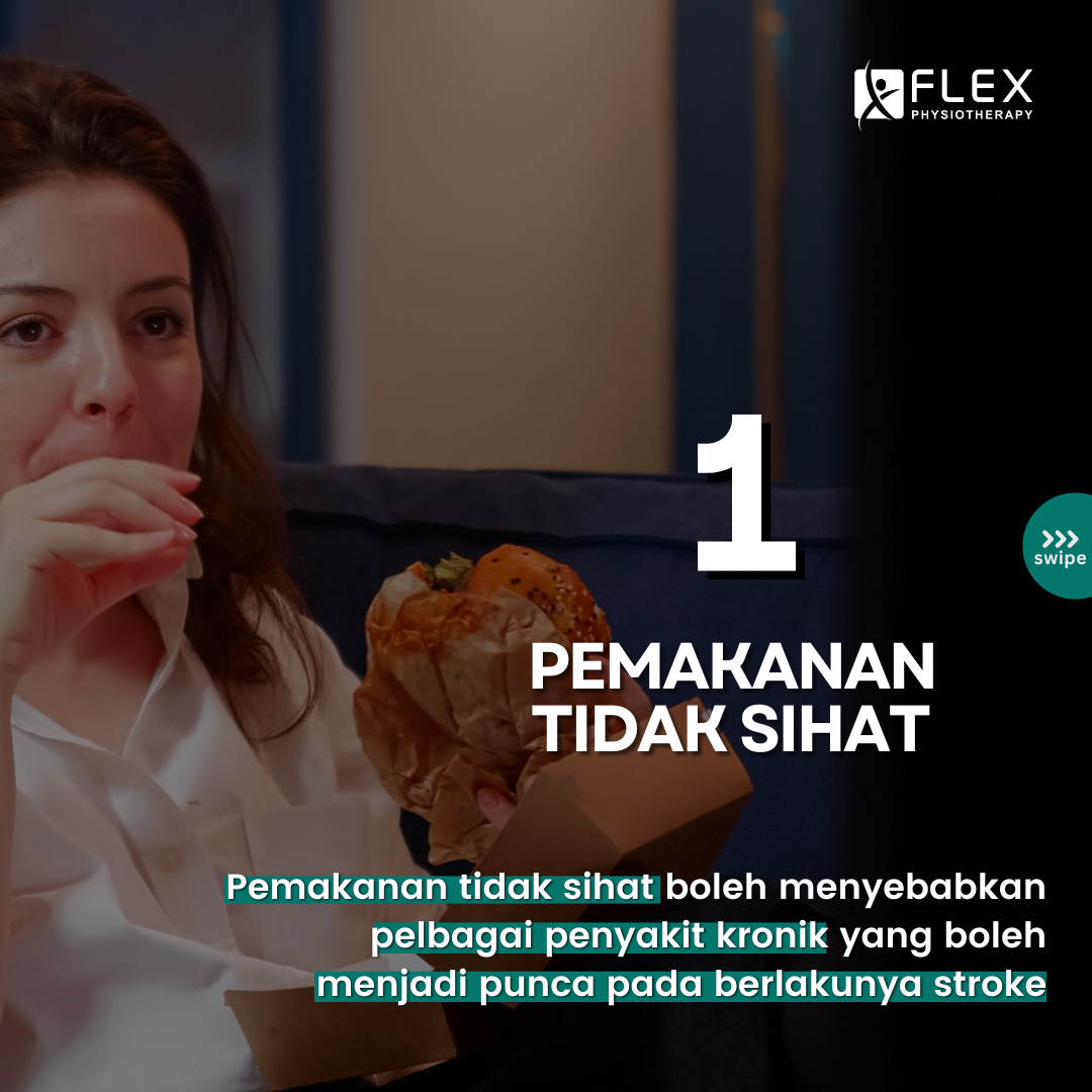 Stroke disebabkan pemakanan tidak sihat