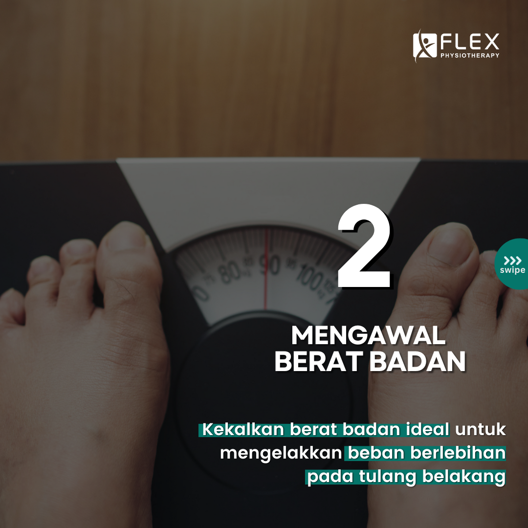 Slip Disc Boleh Dielakkan Dengan Mengawal Berat Badan